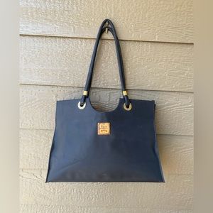 Givenchy Vintage Parfums Tote/shopper Large Bag black.